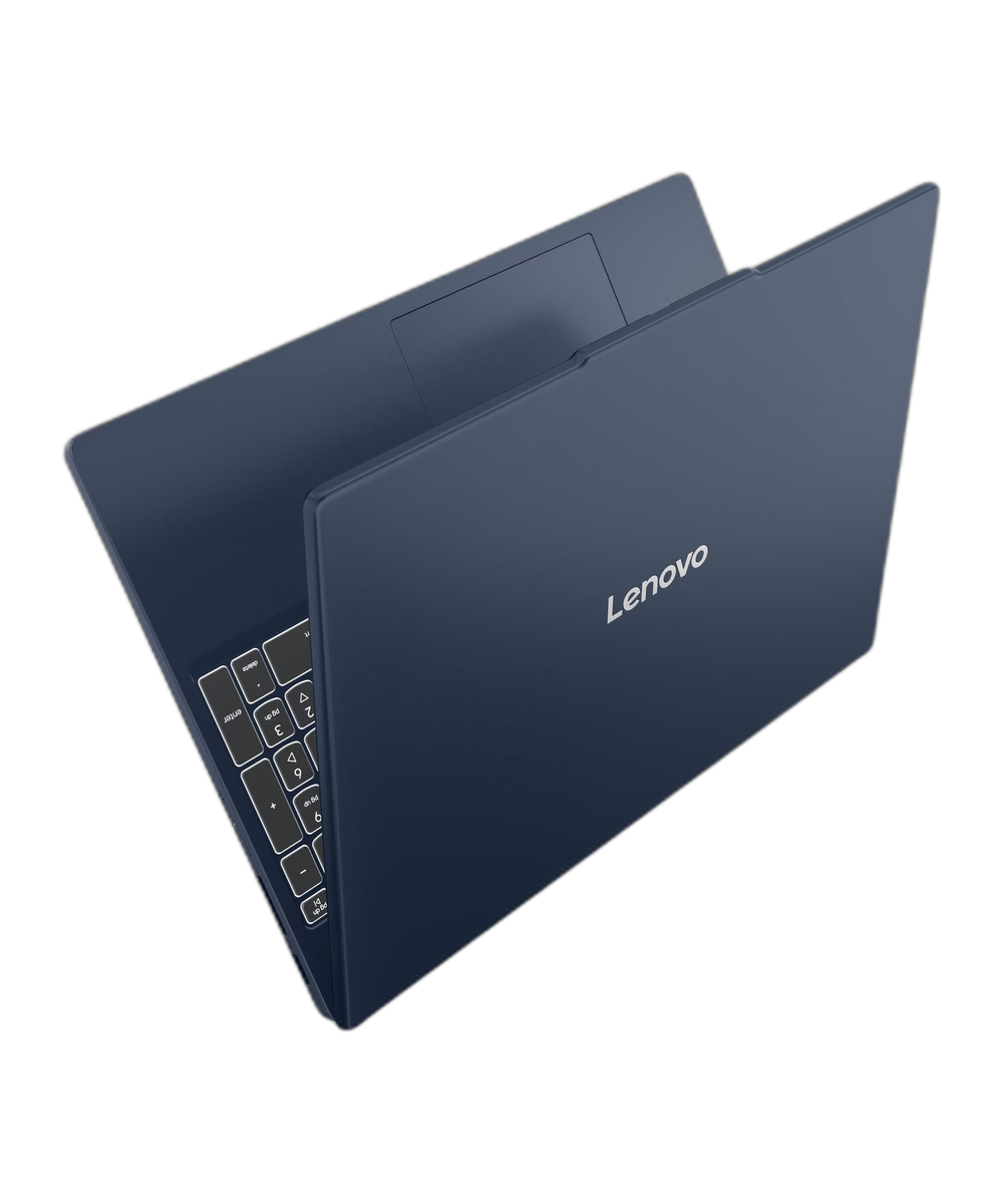 لاب توب Lenovo IdeaPad Slim 3 15IRH10 بمعالج Intel Core i5 وذاكرة 16 جيجابايت وSSD سعة 512 جيجابايت وويندوز 11 83K101EUED أزرق Cosmic