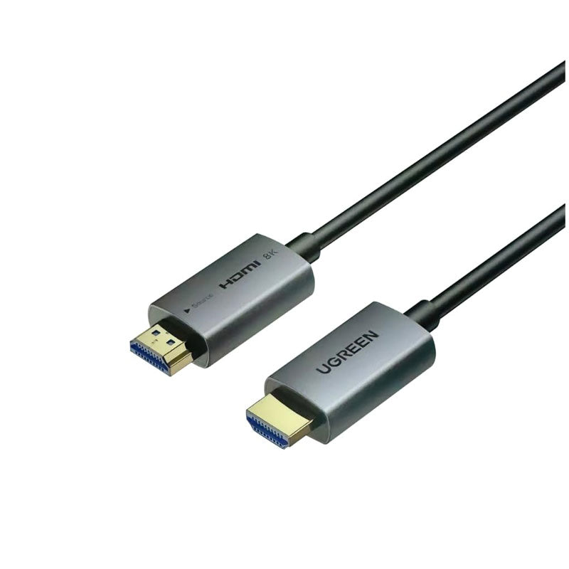 يو جرين 10متر 8كي متواق مع التليفزيون HD183-55504 اسود