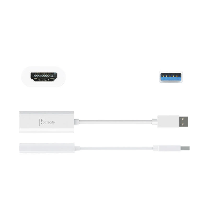 j5create محول USB™ إلى HDMI™ لشاشات متعددة JUA254