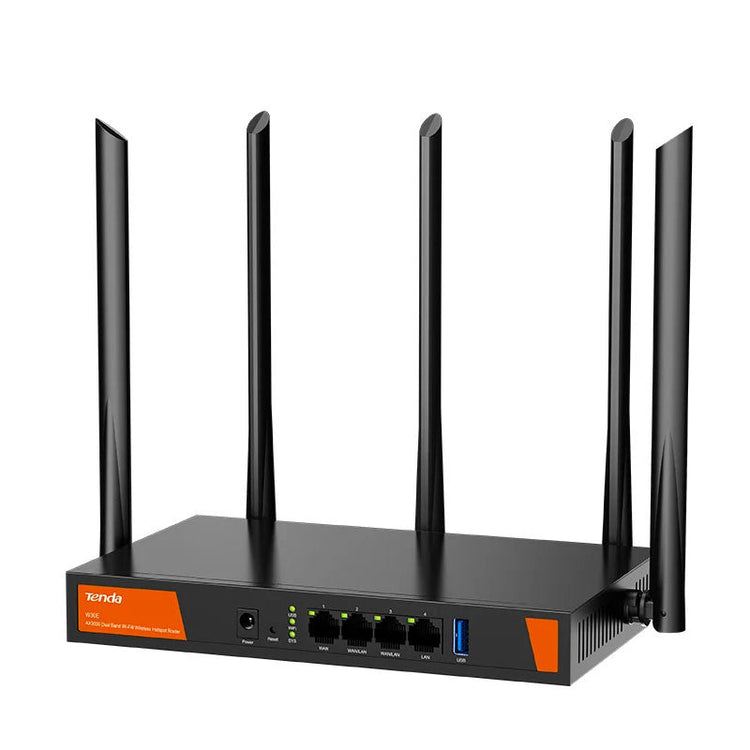 تيندا W30E راوتر هوت سبوت لاسلكي، ثنائي النطاق، واي فاي 6، AX3000