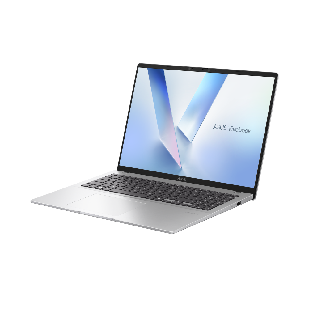 لابتوب ASUS Vivobook 16، Ryzen AI 5 330، رام 16GB، SSD ، شاشة 16" WUXGA، Windows 11، موديل M1607KA-MB155W، فضي Cool