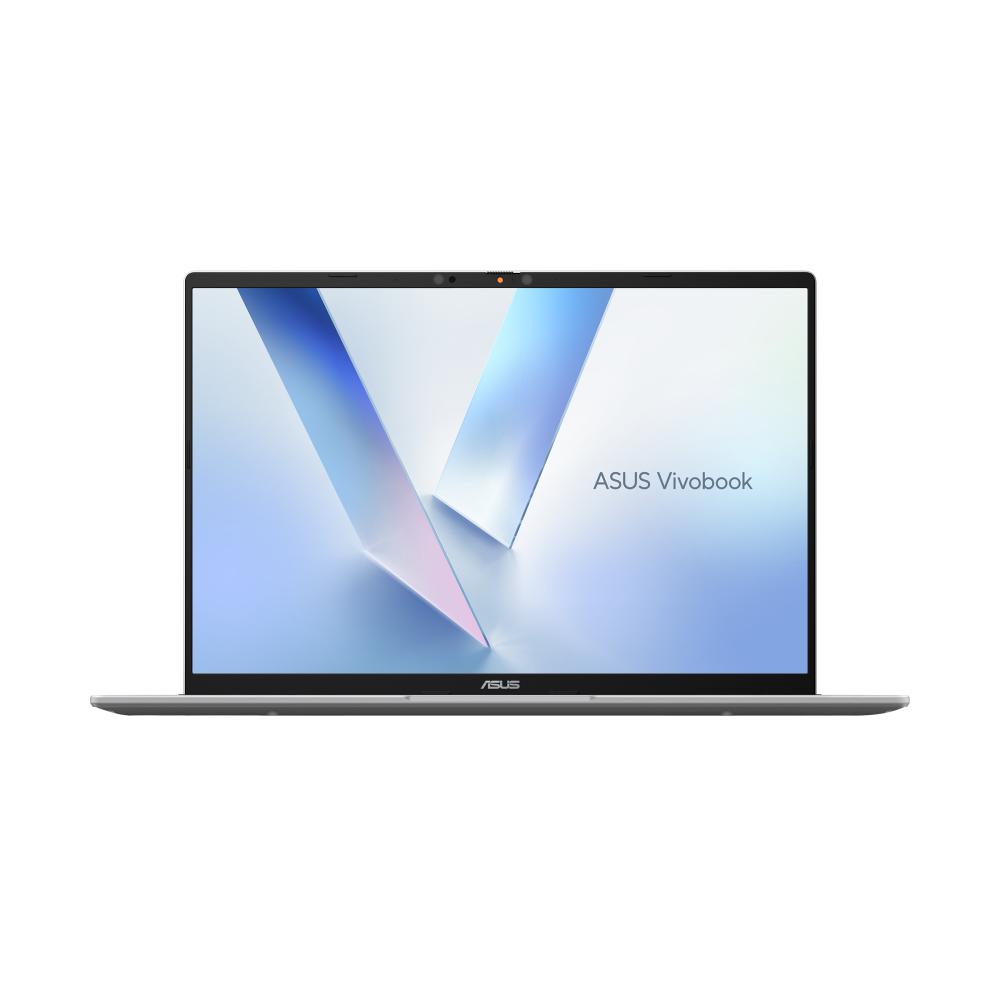 لابتوب ASUS Vivobook 16، Ryzen AI 5 330، رام 16GB، SSD ، شاشة 16" WUXGA، Windows 11، موديل M1607KA-MB155W، فضي Cool