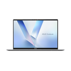 لابتوب ASUS Vivobook 16 معالج Qualcomm Snapdragon® X X1-26-100، ذاكرة 16 جيجابايت، سعة 512 جيجابايت SSD، بطاقة Qualcomm® Adreno™ GPU، شاشة 16 بوصة WUXGA، ويندوز 11، فضي
