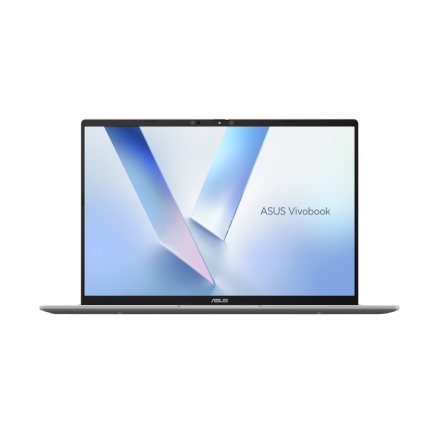 لابتوب ASUS Vivobook 16 معالج Qualcomm Snapdragon® X X1-26-100، ذاكرة 16 جيجابايت، سعة 512 جيجابايت SSD، بطاقة Qualcomm® Adreno™ GPU، شاشة 16 بوصة WUXGA، ويندوز 11، فضي