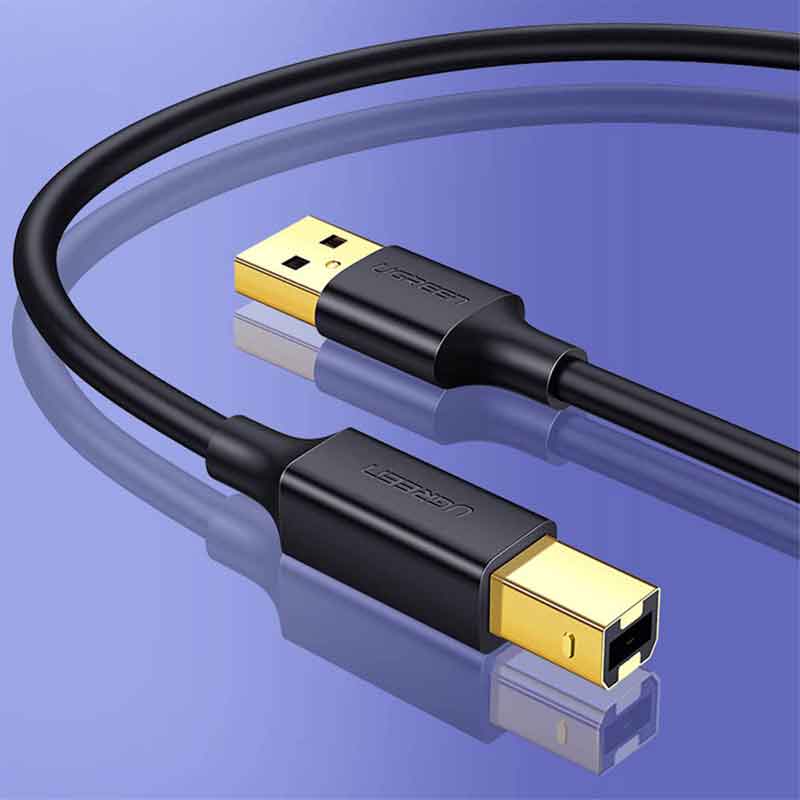 يوجرين كابل طباعة USB 2.0 AM الى BM Print طول 5 متر ، 10352