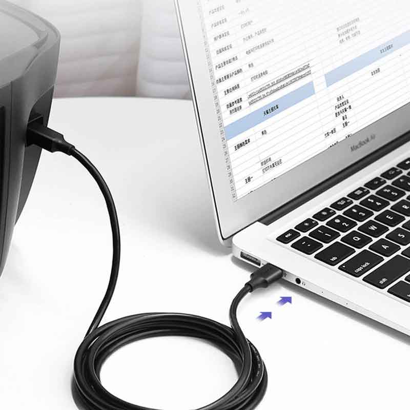 يوجرين كابل طباعة USB 2.0 AM الى BM Print طول 5 متر ، 10352