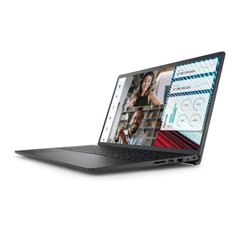 ديل فاسترو 3530 بمعالج Intel® Core™i7-1355U، ذاكرة RAM سعة 8 جيجابايت، هارد ديسك SSD سعة 512 جيجابايت، دقة UHD 15.6 بوصة FHD أسود