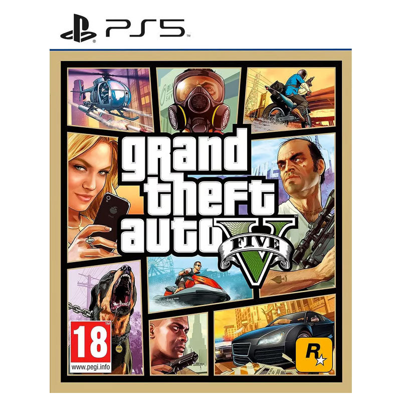 لعبة Grand Theft Auto (GTA 5) لجهاز PS5