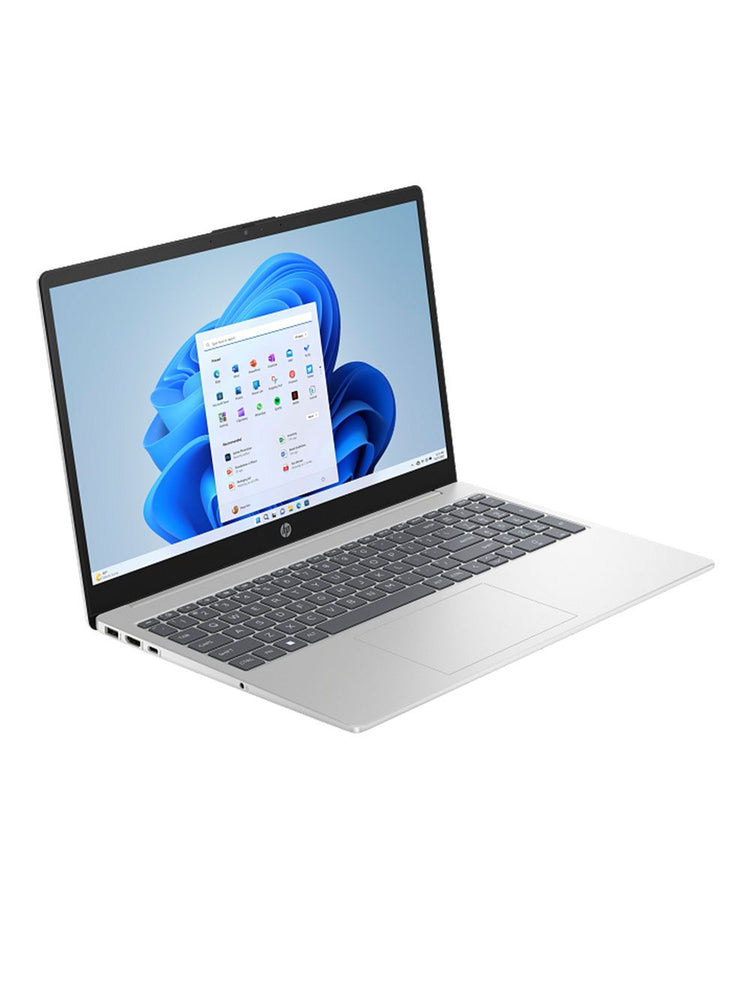 لابتوب HP AI 15-fd2019ne، معالج Intel Core Ultra 5-225U، ذاكرة 24 جيجابايت RAM، سعة تخزين 512 جيجابايت SSD، كرت شاشة Intel Graphics، شاشة 15.6 بوصة FHD، نظام Windows 11 Natural