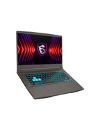 لابتوب MSI Thin 15 للألعاب بمعالج Intel Core i7-13620H، ذاكرة 16GB DDR4، SSD سعة ، كارت شاشة NVIDIA GeForce RTX 3050 سعة 4GB، شاشة 15.6 بوصة FHD بتردد 144Hz، DOS رمادي (Thin 15 B13UC)