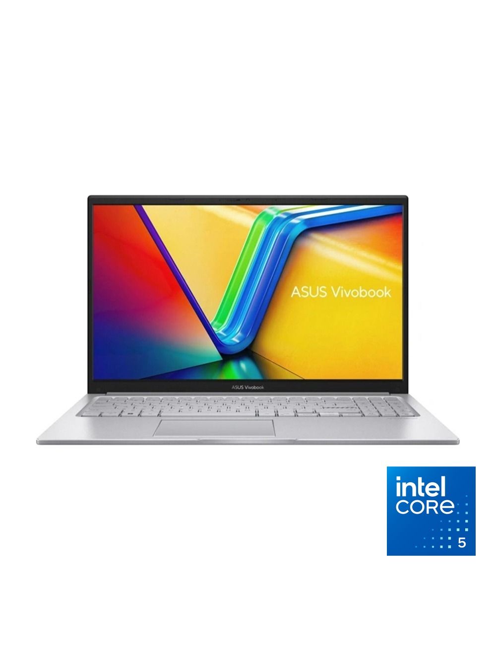 لابتوب ASUS Vivobook 15، معالج Intel Core 5 120U، ذاكرة 8 جيجابايت RAM، تخزين 512 جيجابايت SSD، Intel Graphics، شاشة 15.6 بوصة FHD، Windows 11، X1504VA-BQ4615W، (Cool )