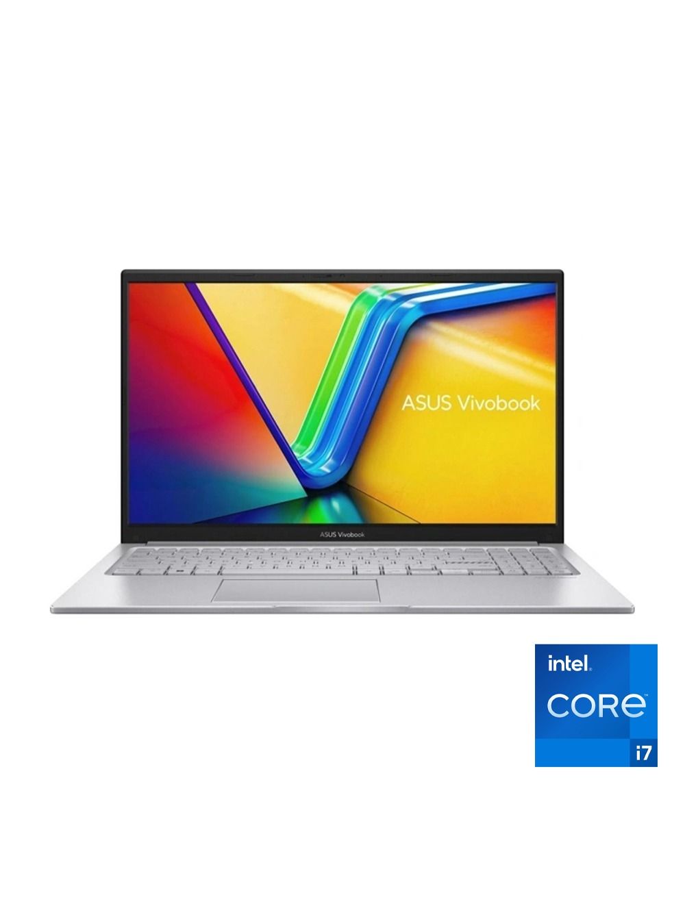 لابتوب ASUS Vivobook 16 بمعالج Intel Core i7-13620H وذاكرة 16 جيجابايت وSSD سعة 512 جيجابايت وكارت شاشة Intel UHD وشاشة 16 بوصة WUXGA ونظام Windows 11 X1605VA-ACH007W فضي