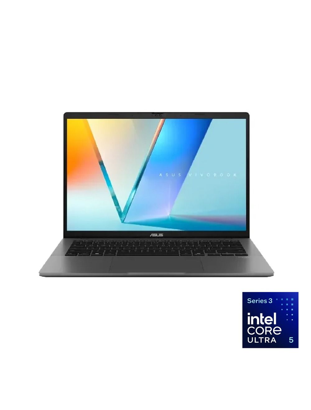 لابتوب ASUS Vivobook S14، Core Ultra 5 325، رام 16GB، SSD ، شاشة 14" WUXGA، Windows 11، S3407AA-SF155W، رمادي Matte