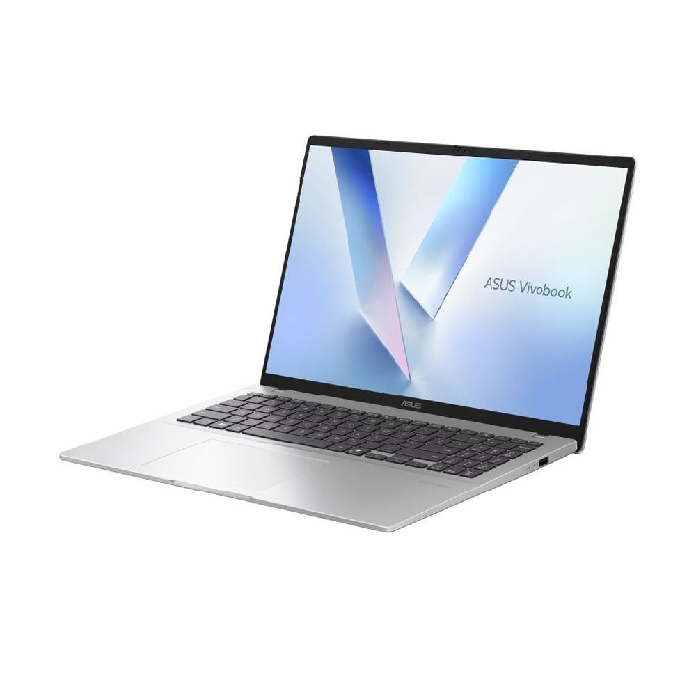 لابتوب ASUS Vivobook 16 معالج Intel® Core™ Ultra 5 325، ذاكرة 16 جيجابايت، سعة 512 جيجابايت SSD، بطاقة Intel® Graphics، شاشة 16 بوصة WUXGA، ويندوز 11، فضي